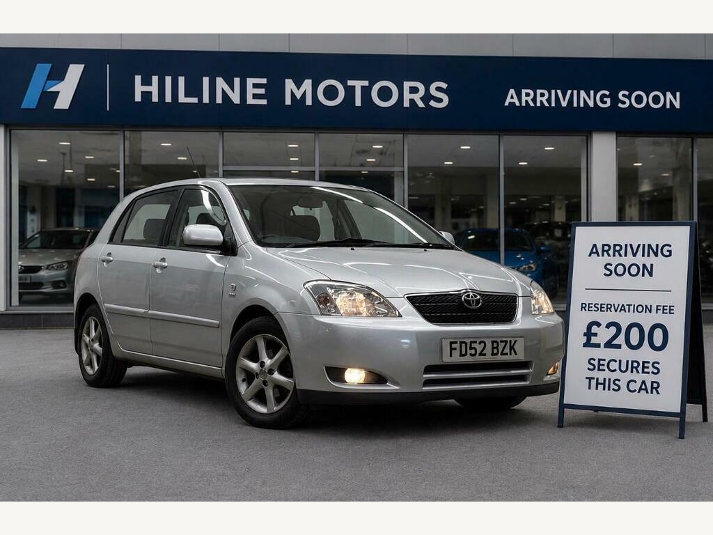 Toyota Corolla 1.6 Vvt-i T Spirit Silver