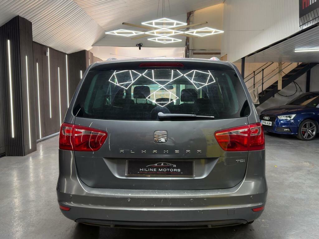 Seat Alhambra 2.0 Tdi Cr Se Dsg Euro 5 S S Grey #5