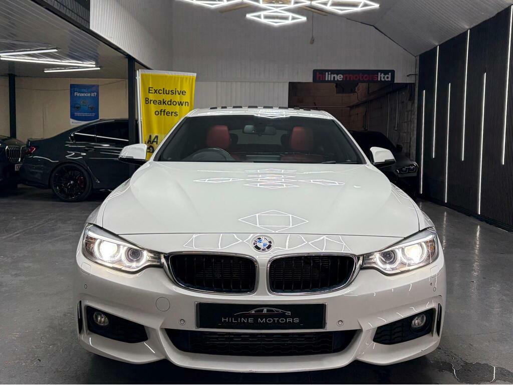BMW 4 Series Gran Coupe 2.0 420D M Sport Xdrive Euro 6 S S  White #2