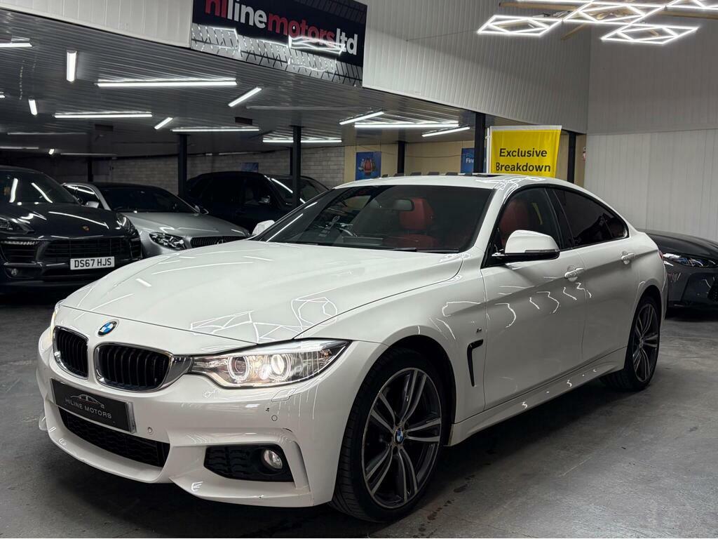 BMW 4 Series Gran Coupe 2.0 420D M Sport Xdrive Euro 6 S S  White #3