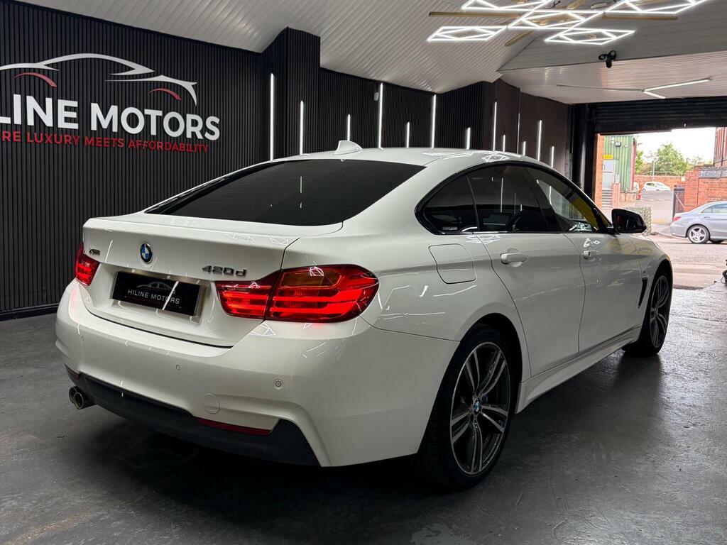 BMW 4 Series Gran Coupe 2.0 420D M Sport Xdrive Euro 6 S S  White #6
