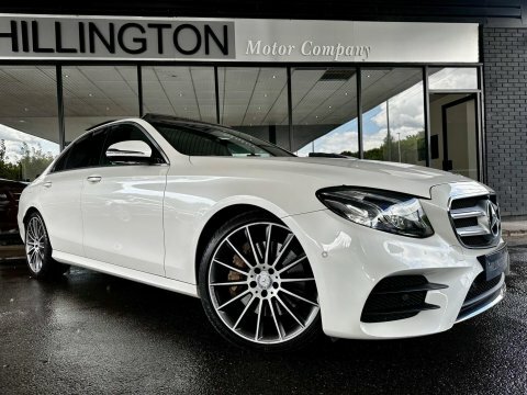 Mercedes-Benz E Class 3.0 E350d V6 RX66YCK White #3