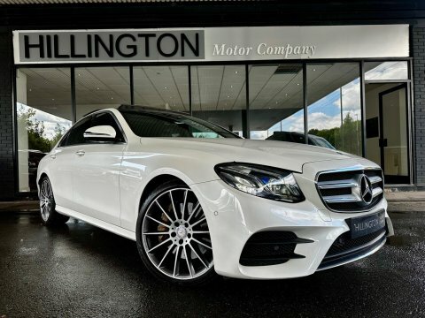 Mercedes-Benz E Class 3.0 E350d V6 RX66YCK White #5