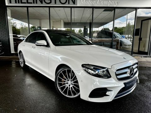 Mercedes-Benz E Class 3.0 E350d V6 RX66YCK White #6