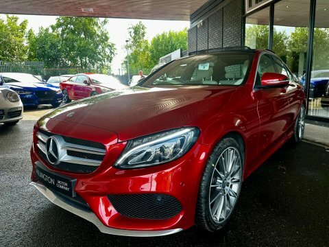 Mercedes-Benz C Class 2.1 C220d Amg EG66OJW Red #6