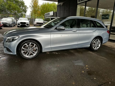 Mercedes-Benz C Class 2.1 C220d Sport WJ67AVY Silver #2