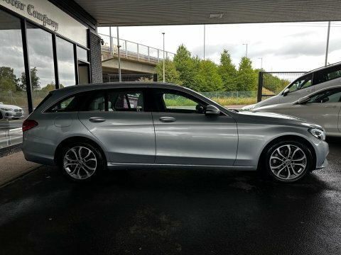 Mercedes-Benz C Class 2.1 C220d Sport WJ67AVY Silver #6