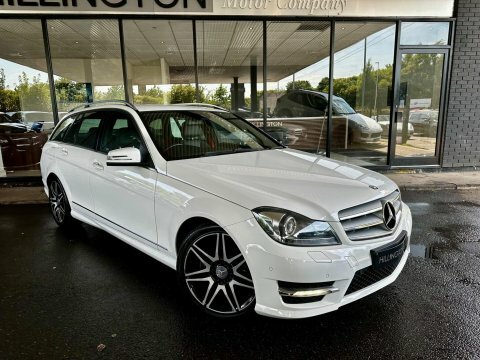 Mercedes-Benz C Class 2.1 C220 Cdi White #4