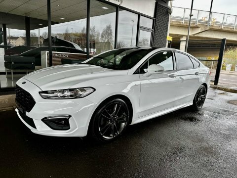 Ford Mondeo 2.0 Ecoblue St-line White #2