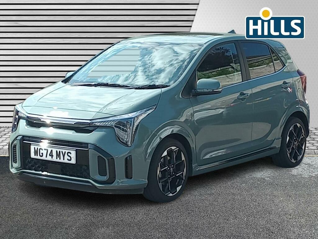 Kia Picanto 1.2 Gt-line S Hatchback Amt Euro 6 Ss WG74MYS Green #3
