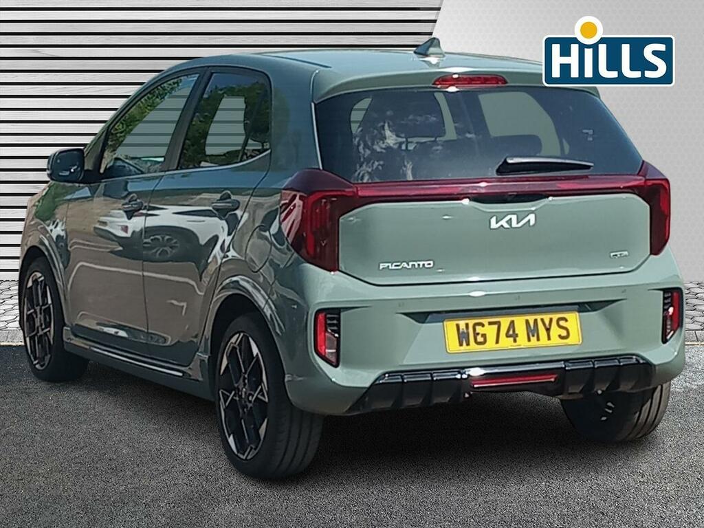 Kia Picanto 1.2 Gt-line S Hatchback Amt Euro 6 Ss WG74MYS Green #4
