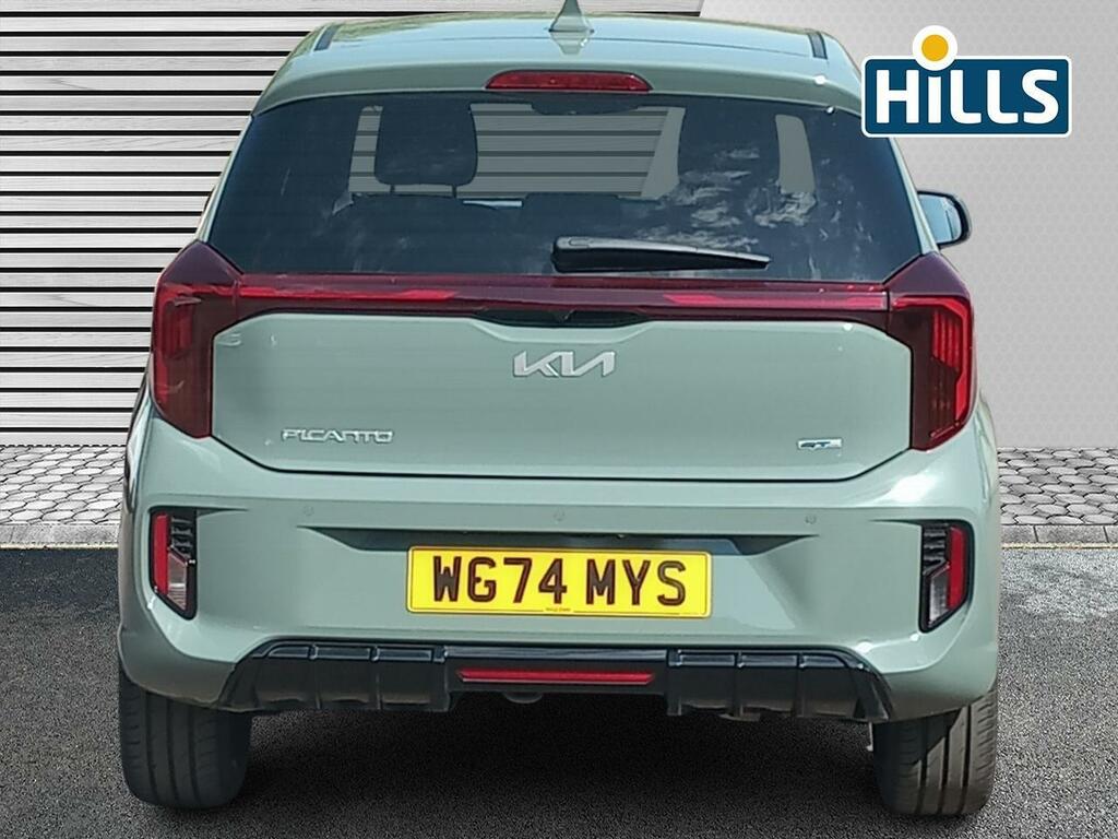 Kia Picanto 1.2 Gt-line S Hatchback Amt Euro 6 Ss WG74MYS Green #6