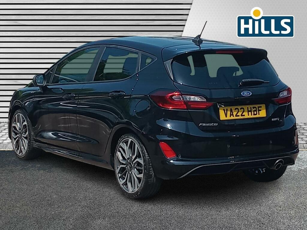 Ford Fiesta 1.0T Ecoboost Mhev St-line Vignale Hatchback P VA22HBF Black #4