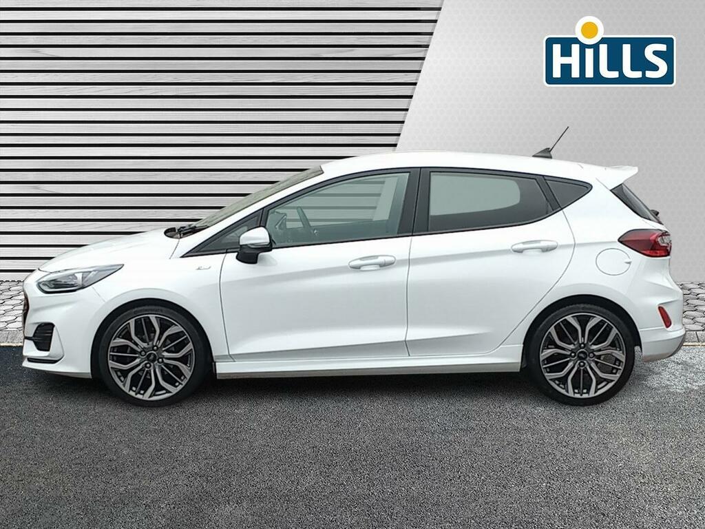 Ford Fiesta 1.0T Ecoboost Mhev St-line X Edition Hatchback DK73OKA White #5