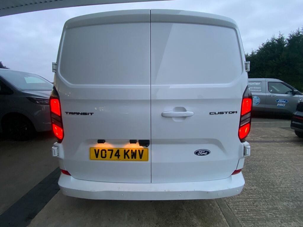 Ford Transit Custom 2.0 280 Ecoblue Limited L1 H1 136Ps VO74KWV White #6