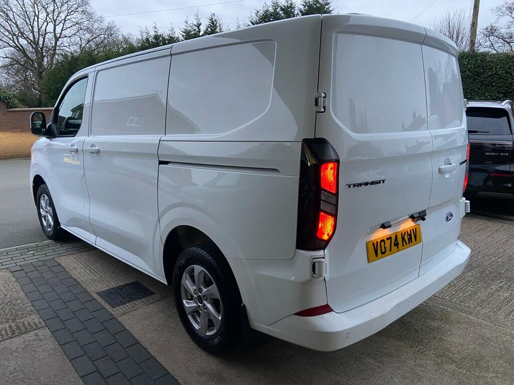Ford Transit Custom 2.0 280 Ecoblue Limited L1 H1 136Ps VO74KWV White #5
