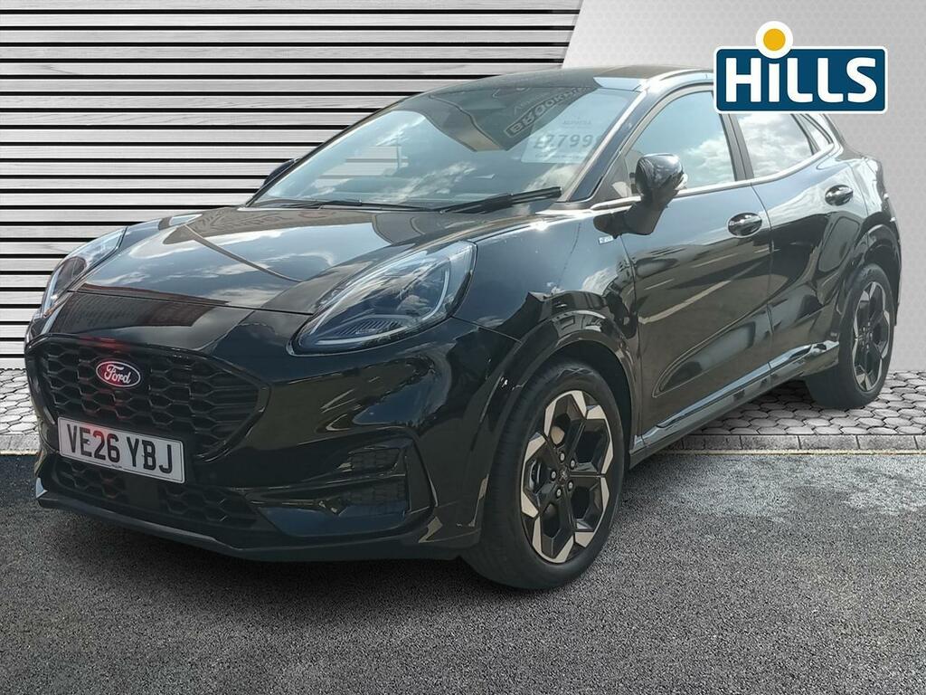 Ford Puma 1.0T Ecoboost Mhev St-line X Euro 6 Ss Black
