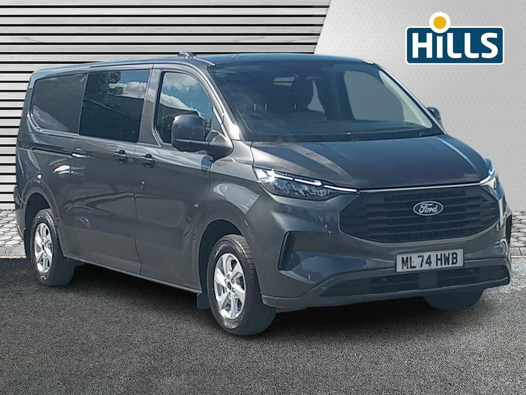 Ford Transit Custom 2.0 320 Ecoblue Limited Crew Van L2 H1 Euro 6 Grey
