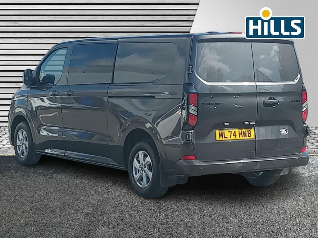 Ford Transit Custom 2.0 320 Ecoblue Limited Crew Van L2 H1 Euro 6 Grey #2
