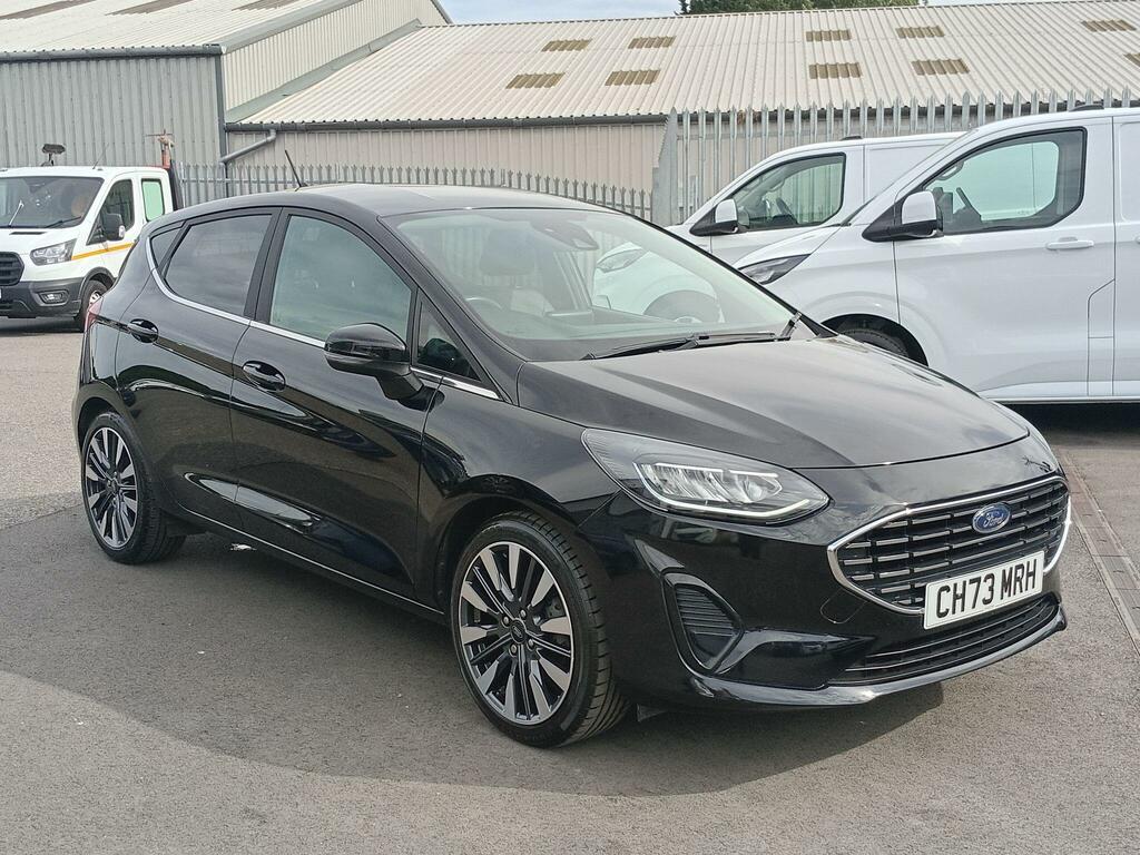 Ford Fiesta 1.0T Ecoboost Titanium X Euro 6 Ss Black