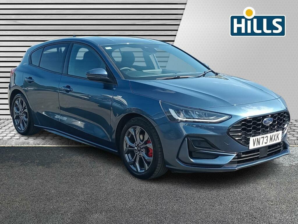 Ford Focus 1.0T Ecoboost Mhev St-line Euro 6 Ss Blue