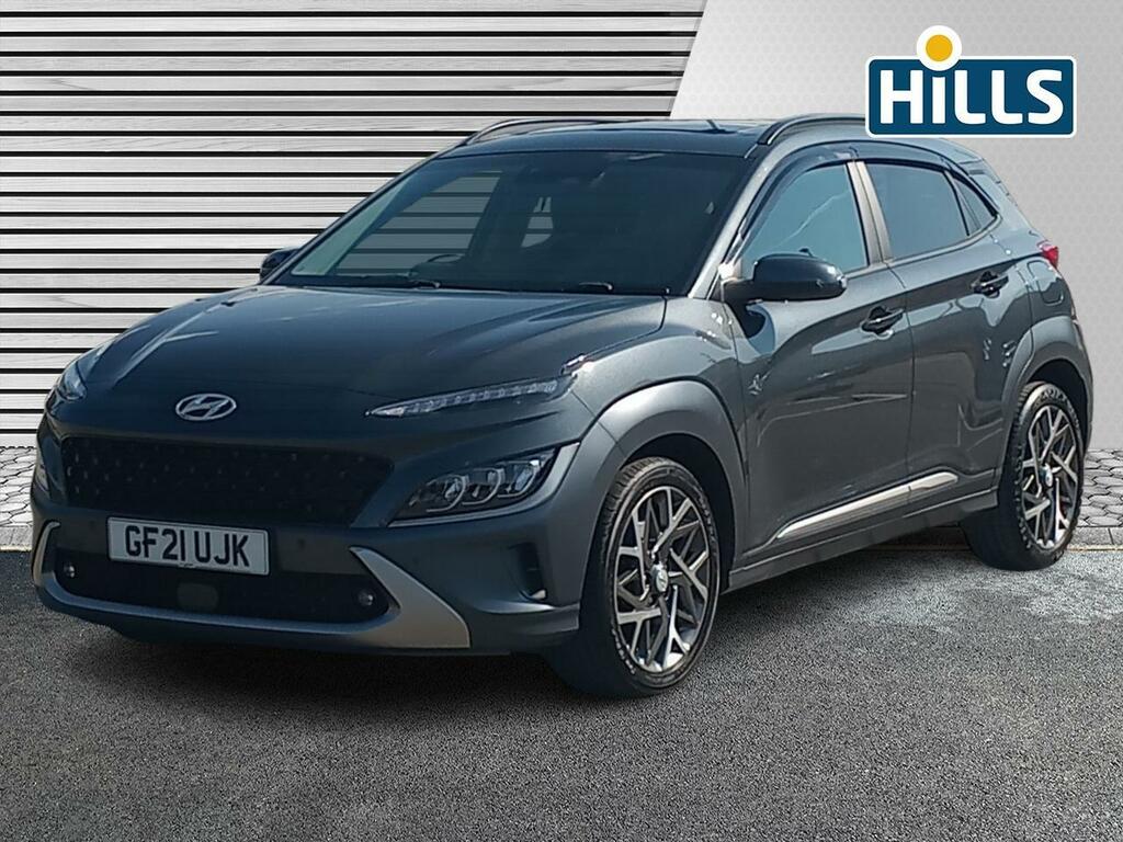Hyundai Kona 1.6 H-gdi Ultimate Dct Euro 6 Ss GF21UJK Grey #3