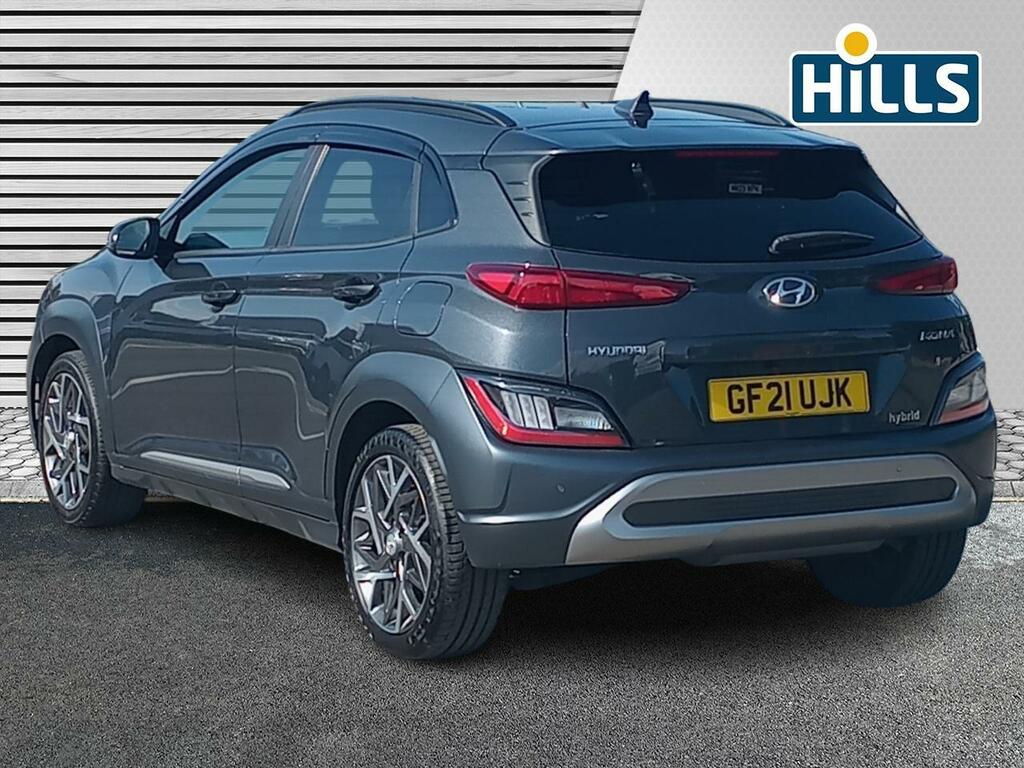 Hyundai Kona 1.6 H-gdi Ultimate Dct Euro 6 Ss GF21UJK Grey #4