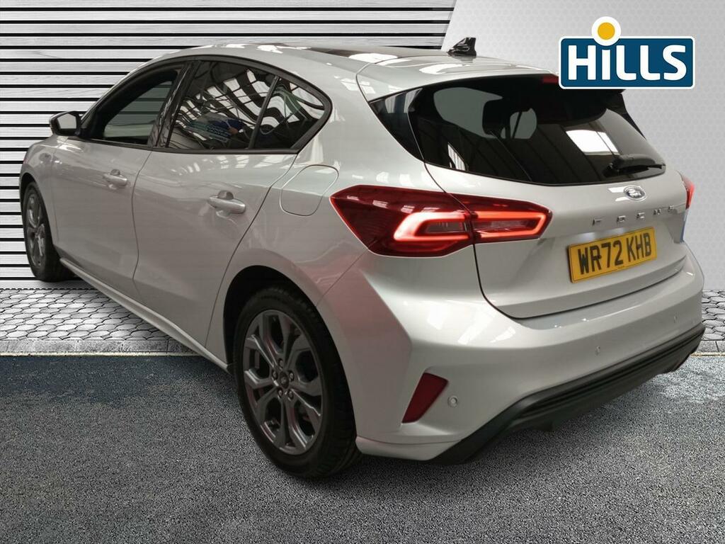 Ford Focus 1.0T Ecoboost St-line Style Euro 6 Ss WR72KHB Silver #2