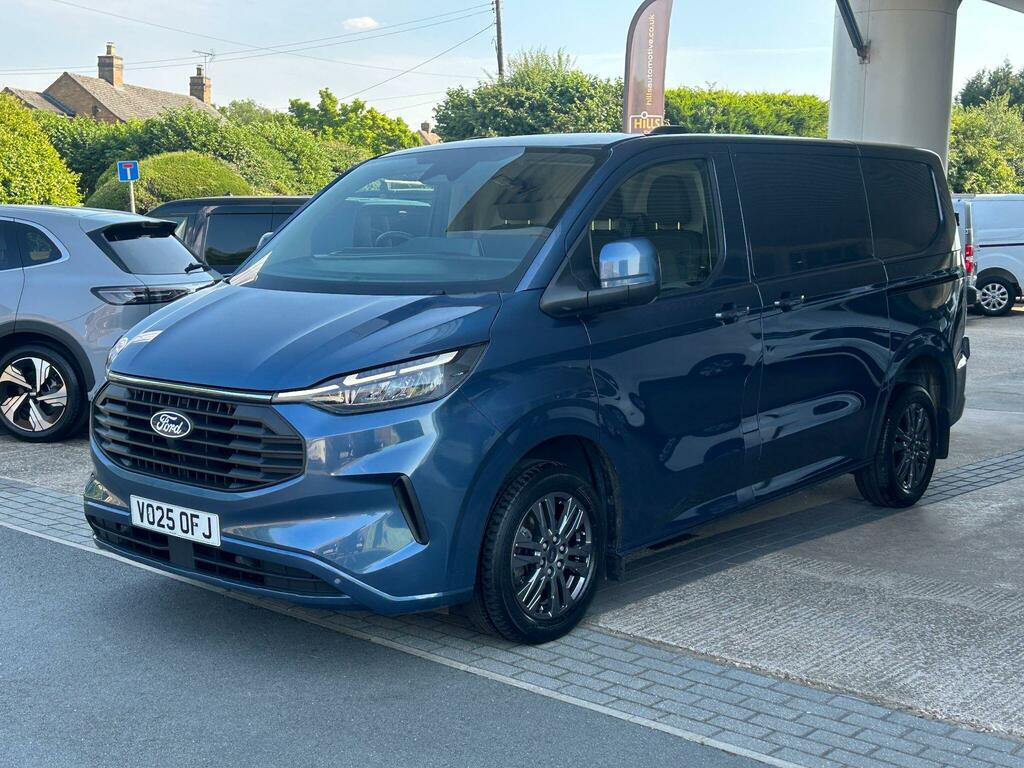 Ford Transit Custom 2.0 320 Ecoblue Limited L1 H1 Euro 6 Ss VO25OFJ Blue #3
