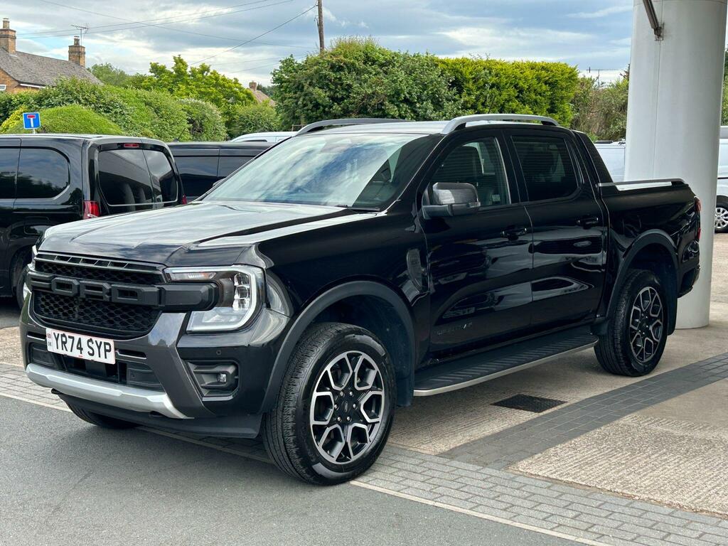 Ford Ranger 2.0 Td Ecoblue Wildtrak Pickup Double Cab Dies YR74SYP Black #3