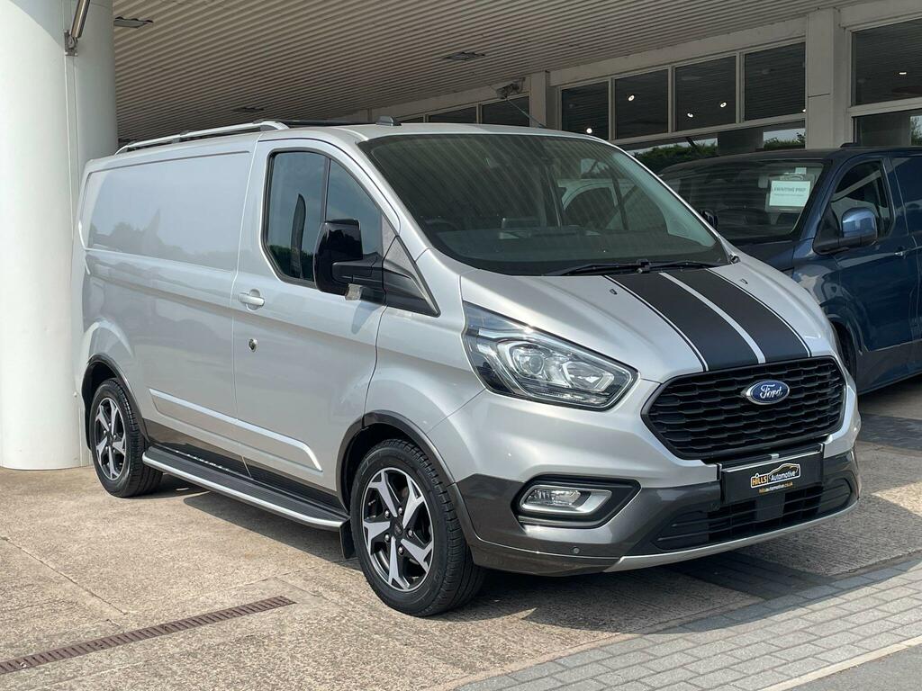 Ford Transit Custom 2.0 300 Ecoblue Active L1 H1 Euro 6 Silver