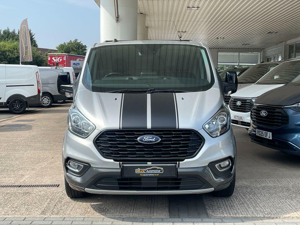 Ford Transit Custom 2.0 300 Ecoblue Active L1 H1 Euro 6 Silver #2
