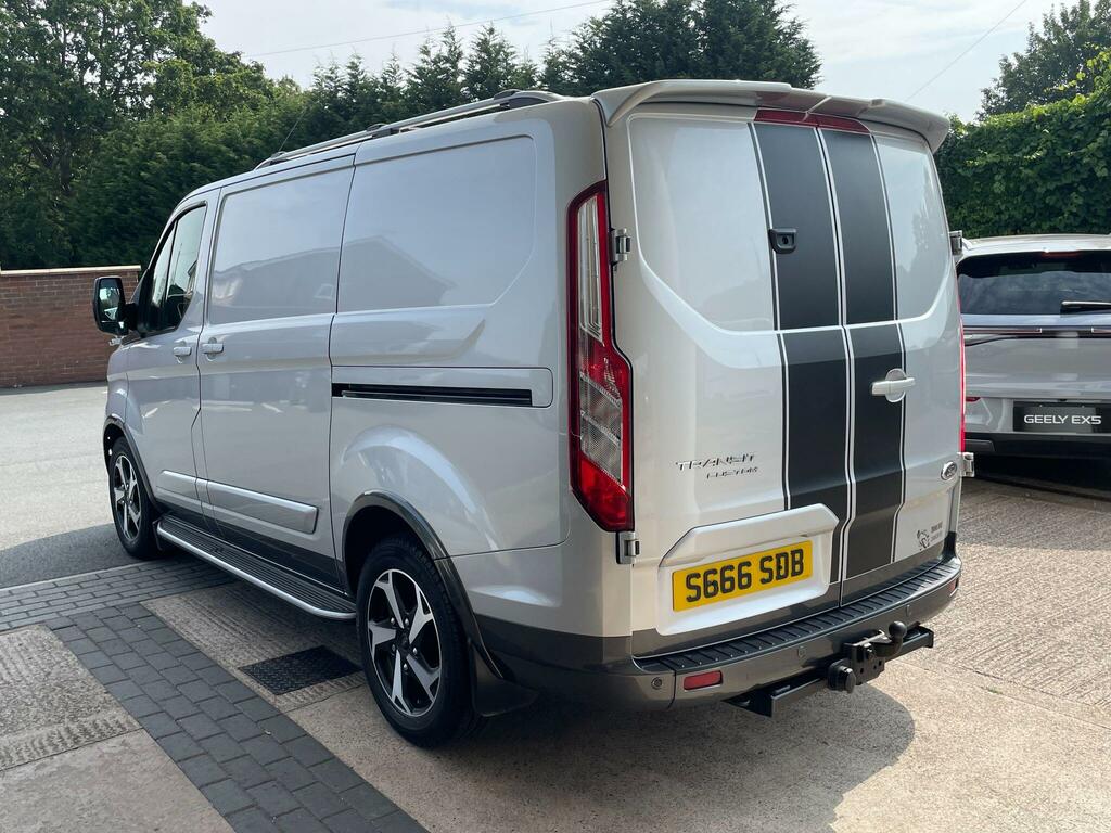 Ford Transit Custom 2.0 300 Ecoblue Active L1 H1 Euro 6 Silver #5