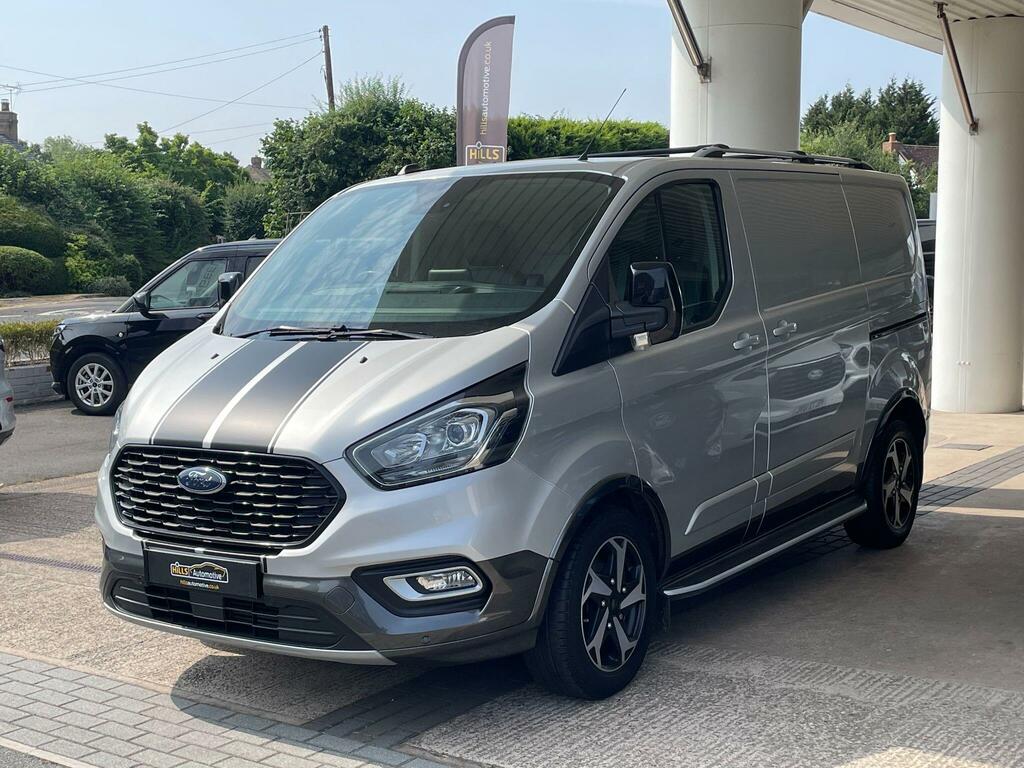 Ford Transit Custom 2.0 300 Ecoblue Active L1 H1 Euro 6 Silver #3