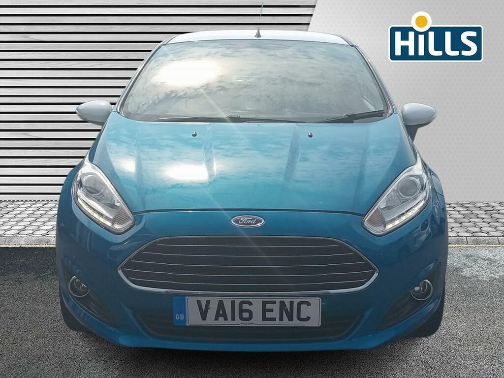 Ford Fiesta 1.0T Ecoboost Zetec Blue Edition Hatchback Pet Blue #4