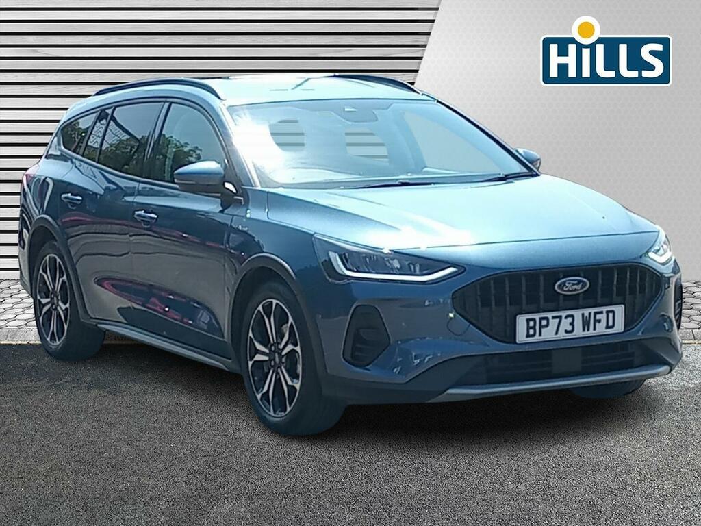 Ford Focus 1.0T Ecoboost Mhev Active X Estate Hybr Blue