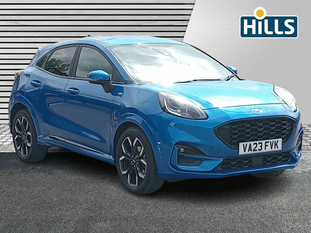 Ford Puma 1.0T Ecoboost Mhev St-line X Suv Hybrid Blue