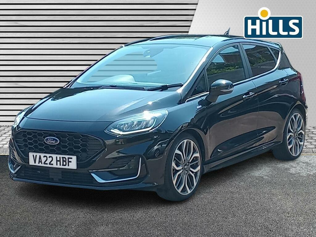 Ford Fiesta 1.0T Ecoboost Mhev St-line Vignale Hatchback P VA22HBF Black #3