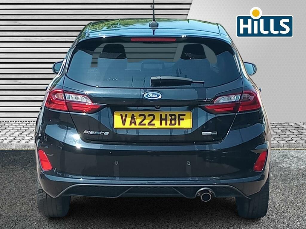 Ford Fiesta 1.0T Ecoboost Mhev St-line Vignale Hatchback P VA22HBF Black #6