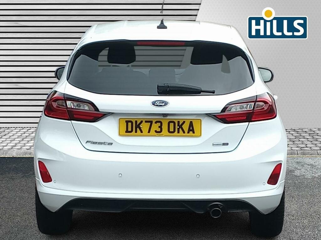 Ford Fiesta 1.0T Ecoboost Mhev St-line X Edition Hatchback DK73OKA White #6