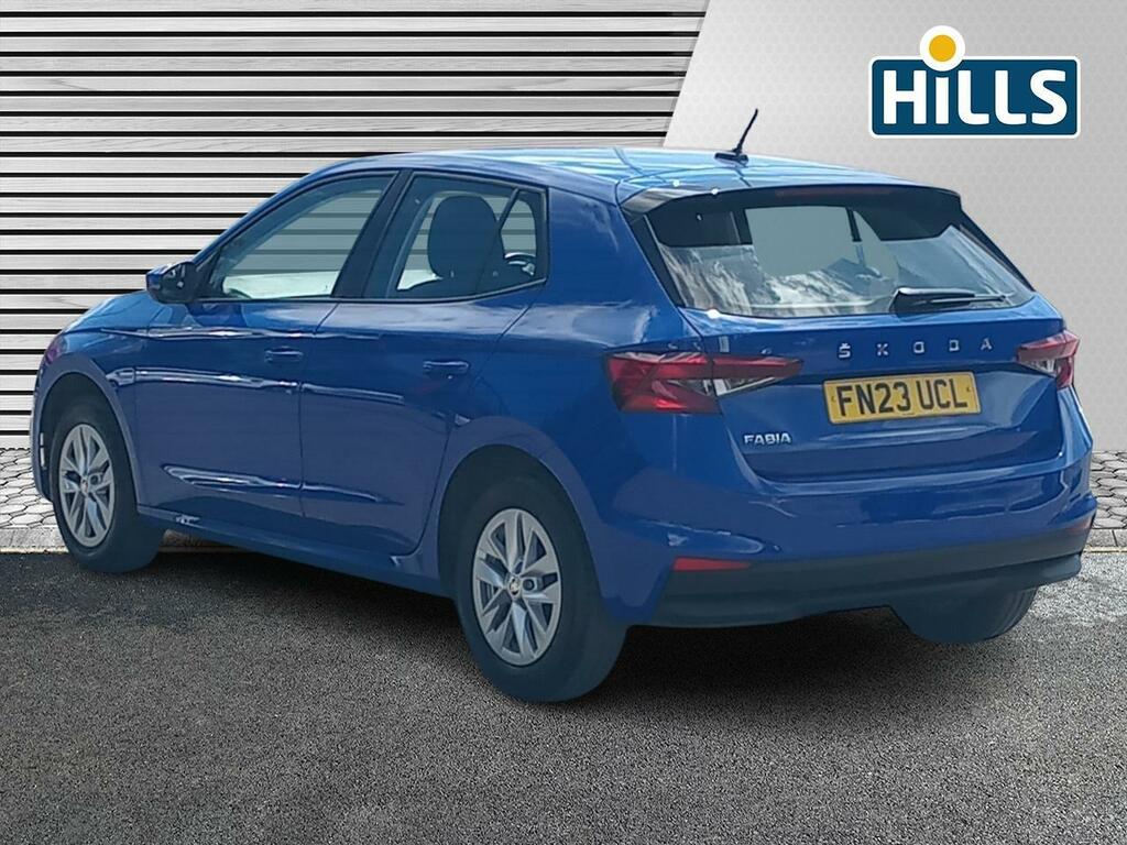 Skoda Fabia 1.0 Tsi Se Comfort Hatchback Dsg Euro 6 FN23UCL Blue #4