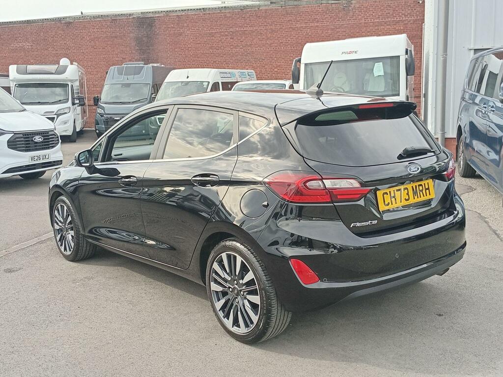 Ford Fiesta 1.0T Ecoboost Titanium X Euro 6 Ss Black #4