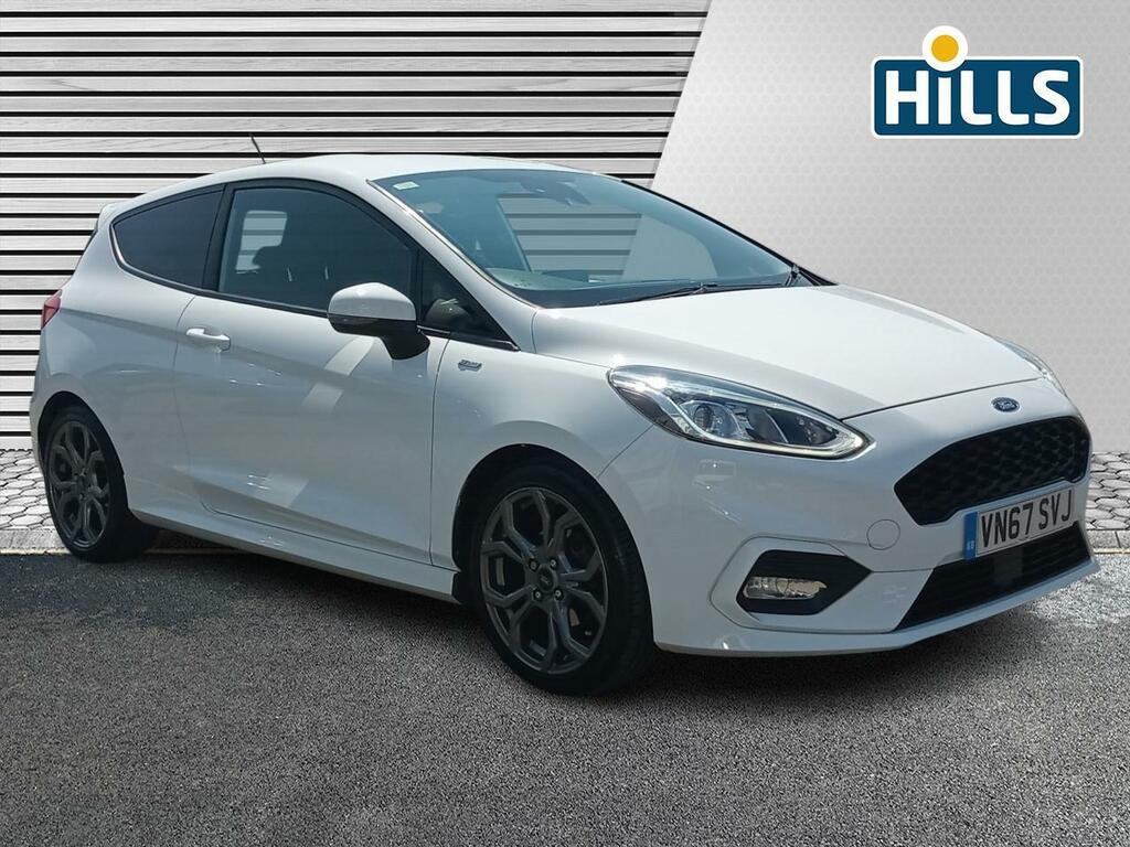 Ford Fiesta 1.0T Ecoboost St-line Euro 6 Ss White