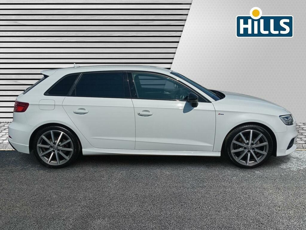 Audi A3 1.6 Tdi Black Edition Sportback Euro 6 Ss CA18OUL White #3