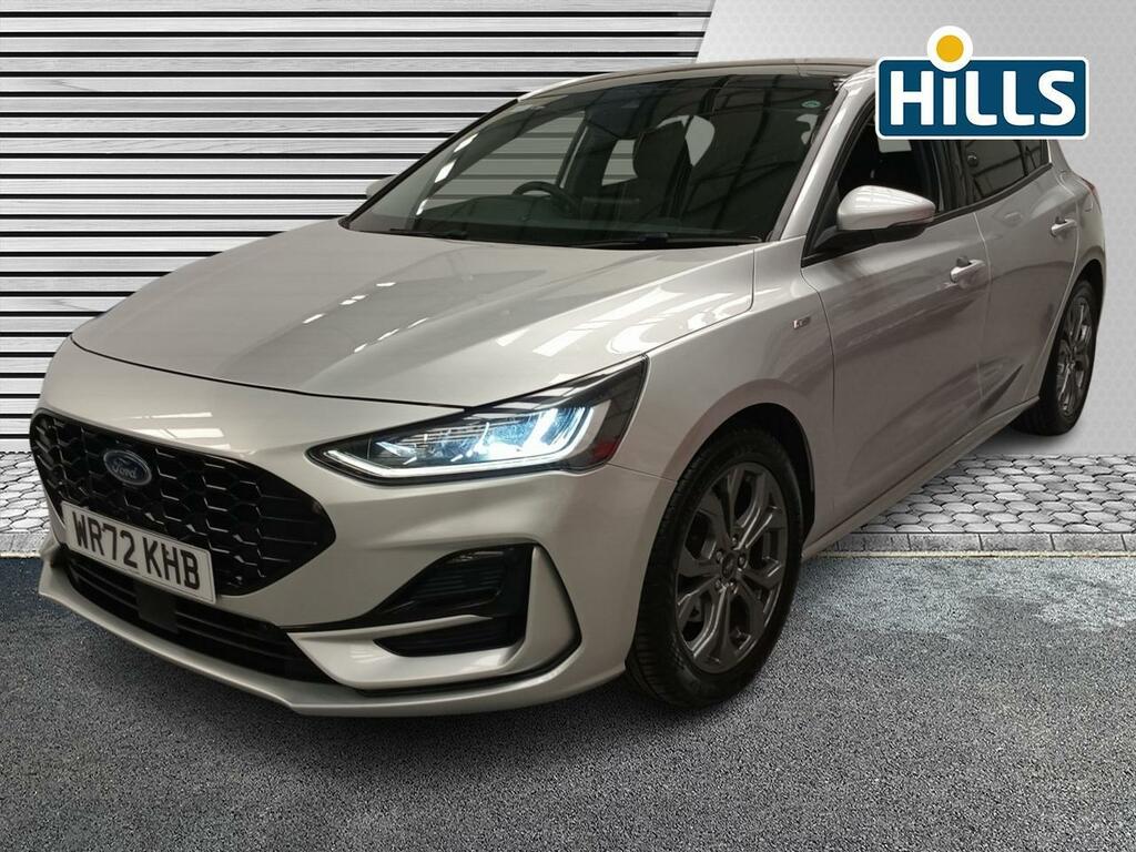 Ford Focus 1.0T Ecoboost St-line Style Euro 6 Ss WR72KHB Silver #6