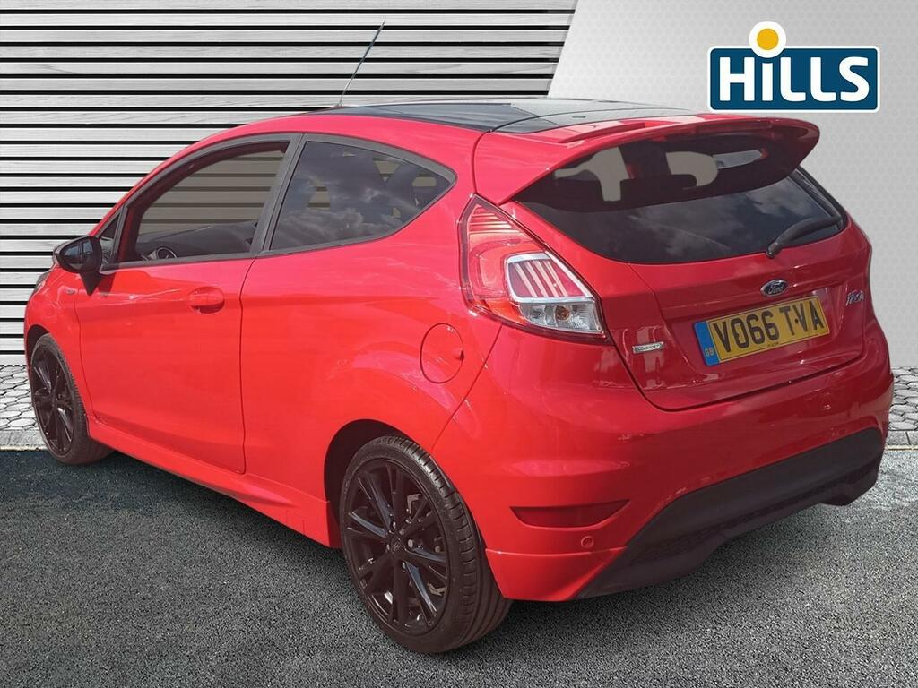 Ford Fiesta 1.0T Ecoboost St-line Euro 6 Ss Red #2