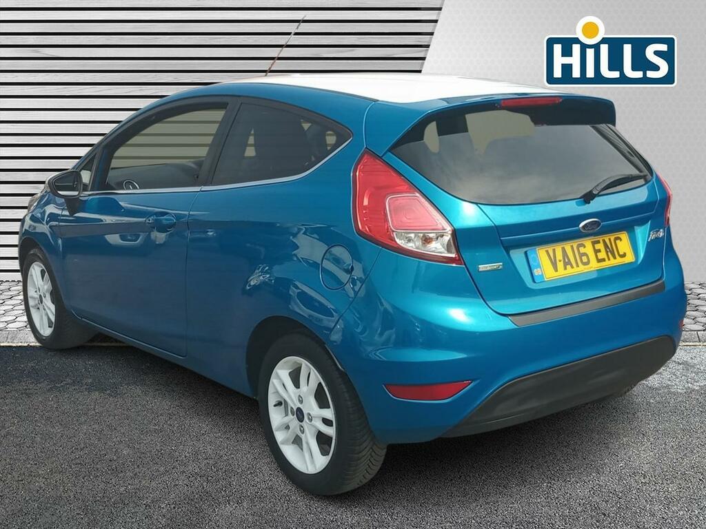 Ford Fiesta 1.0T Ecoboost Zetec Blue Edition Hatchback Pet VA16ENC Blue #2
