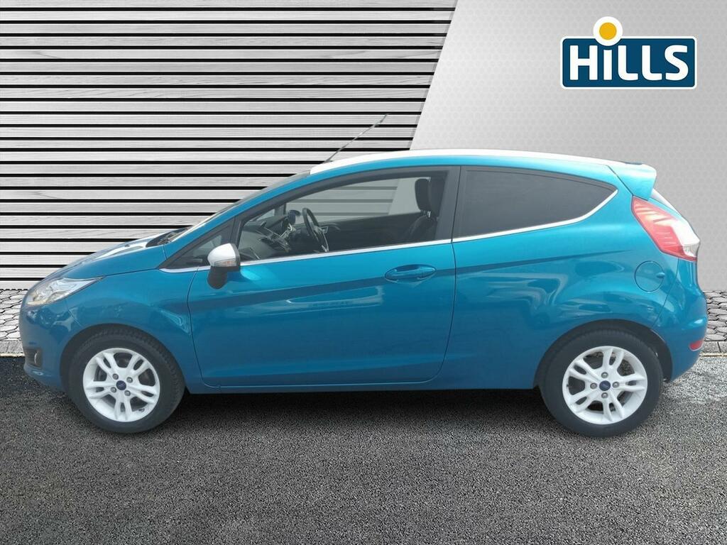 Ford Fiesta 1.0T Ecoboost Zetec Blue Edition Hatchback Pet VA16ENC Blue #5