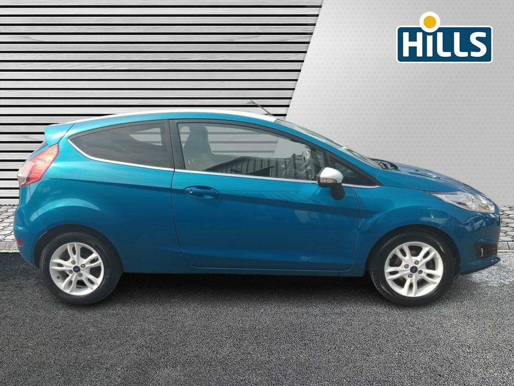 Ford Fiesta 1.0T Ecoboost Zetec Blue Edition Hatchback Pet VA16ENC Blue #3