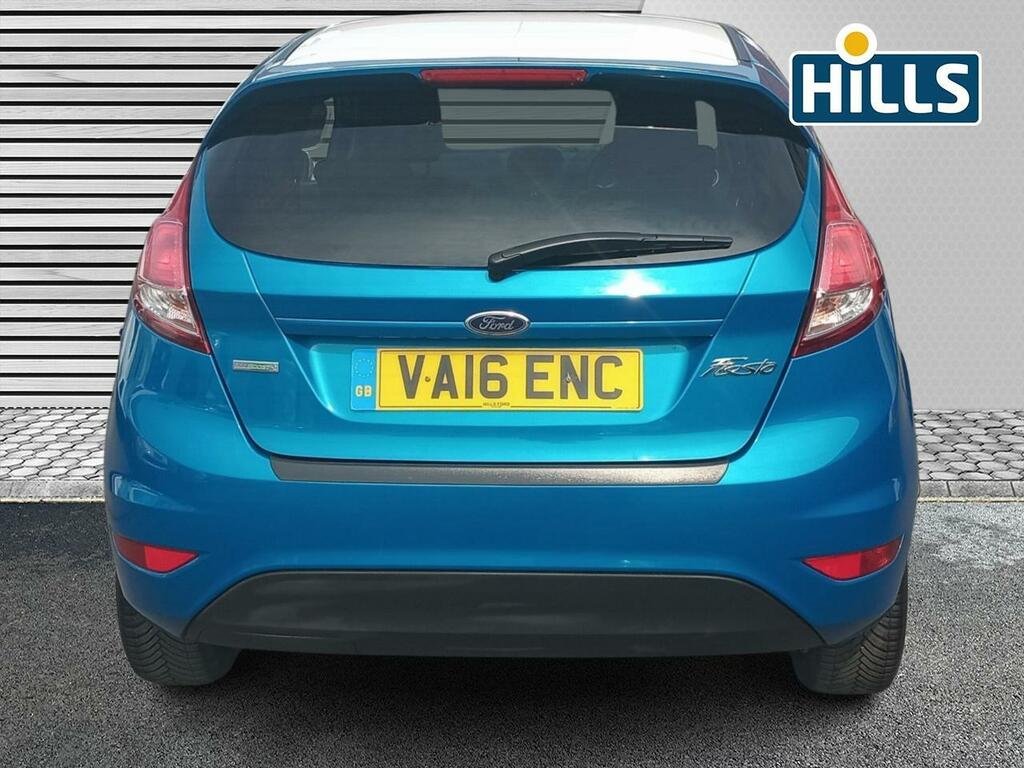 Ford Fiesta 1.0T Ecoboost Zetec Blue Edition Hatchback Pet VA16ENC Blue #6